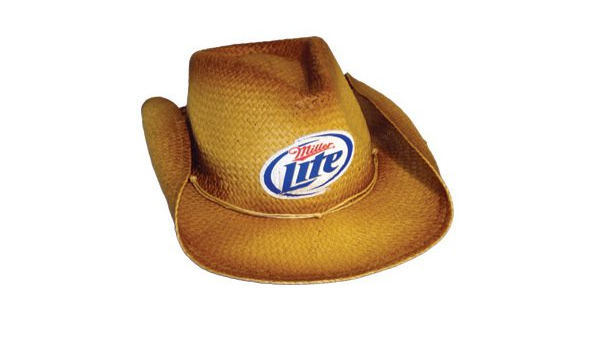 Miller lite cowboy hat Clearance