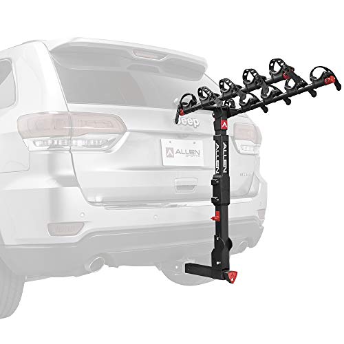 Allen Sports Premier Locking Quick Release 5-Bike Carrier for 2 in. Hitch, Model QR555