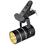 Aokey LED Grow Light Bulb, Spectrum 9W Adjustable Plant Light with 360°Flexible Clamp Base for Indoor Plants, Grow Lamp for Garden Greenhouse Organic by