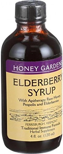 Honey Garden Elderberry Syrup, 4FO
