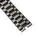 Ritche Black Stainless Watch Band Strap Replacement for Motorola Moto 360 Smartwatch Screen Protector