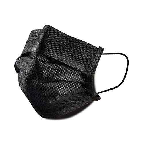 Venom Steel Carbon Filter Dust Mask, Black Face Mask Protects From Dirt, Dust & Pollen, Individually Wrapped, 50 Count