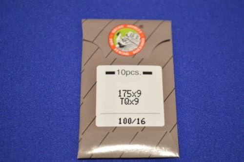 INDUSTRIAL BUTTON SEWING MACHINE NEEDLE 175X9 ORGAN FOR, BROTHER, JUKI, ETC S 100/16