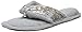 Dearfoams Women's Sequin Thong Flat