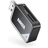 Anker 8-in-1 USB 3.0 Portable Card Reader for SDXC, SDHC, SD, MMC, RS-MMC, Micro SDXC, Micro SD, Micro SDHC Card and UHS-I Cards