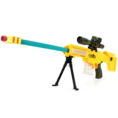 Foam Dart Gun Blaster Shoot Water Ball Spring Powered Toy Sniper Rifle