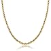 FUNRUN 20-Stainless Steel Mens Cord Necklace Rope Chain 5mm 20-30 inches