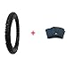 MMG Bundle Combo Tire and Inner Tube Size 2.50-14 Inner Tube TR4 Valve Stem, Motorcycle Off Road Knobby