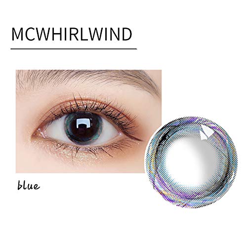 WQFXYZ Women Multi-Color Contact Lenses Cosplay Eyes Cute Charm and Attractive Fashion Eye Accessories Cosmetic Makeup Eye Shadow (4)