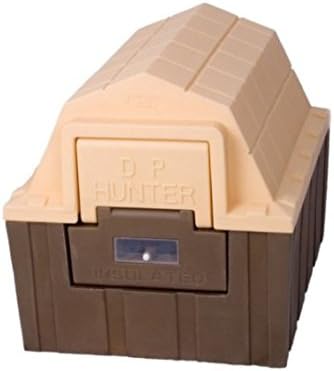 Dog House DP Hunter with a Fleece Bed Featuring a Real Foam Insulated Panel and Door by ASL Solutions