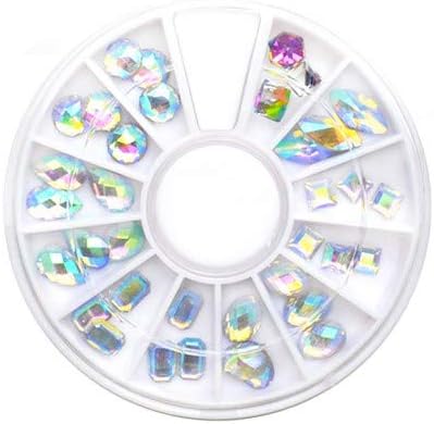 Amazon オーロラクリスタルラインストーンセット 7種ケース入 特殊 大粒 ジェルネイル ネイルパーツ ビジュー Iro Gel ラインストーン 通販