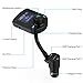 Bluetooth FM Transmitter for Car, Wireless FM Radio Transmitter Adapter Car Kit Dual USB Charging Port Car Charger with Hands Free Calls and 1.44