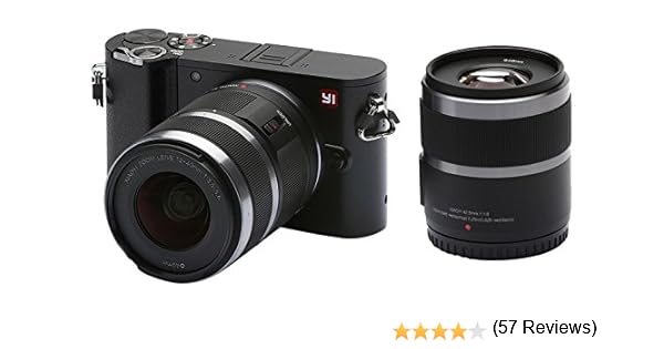 YI M1 Cámara Micro Cuatro Tercios Mirrorless Cámara Digital 4K M4 ...