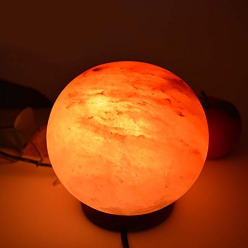 Morey Himalayan Ball Crystal Lamp Fashion Creative Lamp (Size : 3-4kg (15cm))