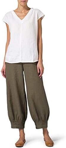 Vivid Linen Perfect Cap Sleeve Top