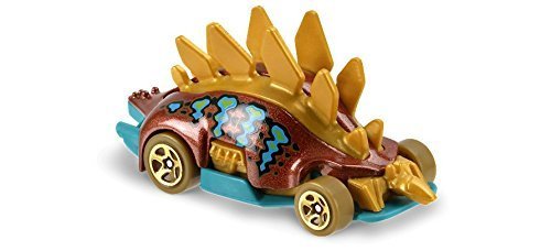 Hot Wheels 2017 Street Beasts Motosaurus (Dinosaur Car) 349/365, Bronze and Turquoise
