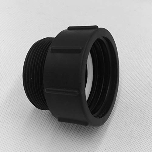 image for D DOLITY Water Butt Water Storage Tank IBC Tank Adapter to 2 inch Leve