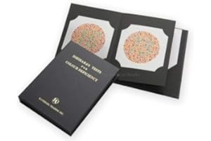 KASHSURG ISHIHARA Color Vision Test Book with 38 Plate with User Manual