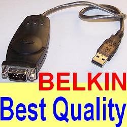 Amazon Com Belkin Usb To Serial Adapter For Gps Pda Pc Mac