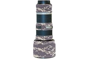 LensCoat Lens Cover for Canon 70-200 f/4 Non is Camouflage Neoprene Camera Lens Protection (Digital Camo)