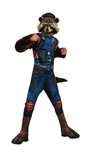 Rubie's Guardians of The Galaxy Vol. 2 Deluxe Muscle Chest Rocket Raccoon Costume, Medium