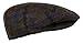 Men's Premium Wool Blend Classic Flat Ivy Newsboy Collection Hat ,Big Plaid Brown, Medium