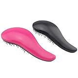 Detangling Brush - Effective Detangler Hair Brush for Women, Girls, Men and Boys-Use as Comb or Hair Brush-Use in Thin, Thick, Curly, Straight, Wet, Dry Hair,Pink