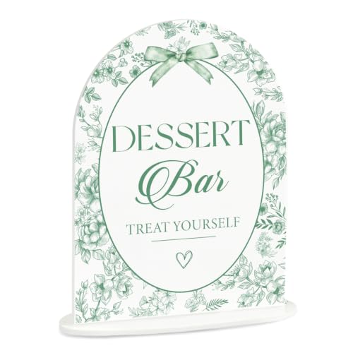 Wedding Sign Decor Dessert Bar Sign for Bridal Shower… at Amazon