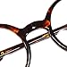 Agstum 42mm Handmade Vintage Retro Round Optical Eyeglass Frame
