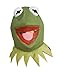 Rubie's Costume Co Men's The Muppets Deluxe Adult Kermit Overhead Latex Mask, Green, One Size