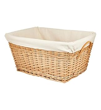 Große Wäschekorb Vollweide klar 60 x 42 x 30 cm: Amazon.de: Küche