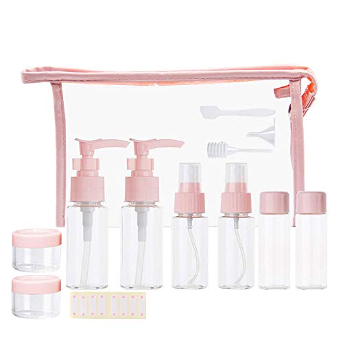 Vitog-Travel-Bottles-Kit-TSA-Approved-Leak-Proof-Portable-Toiletry-Containers-Set-Clear-BPA-Free-PET-Cosmetic-Containers-for-Lotion-Shampoo-Cream-Soap-Set-of-11