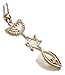 Necklace&pendant Gold Rhodium.menorah / Star of David / Fish. Symbol Messianic Seal