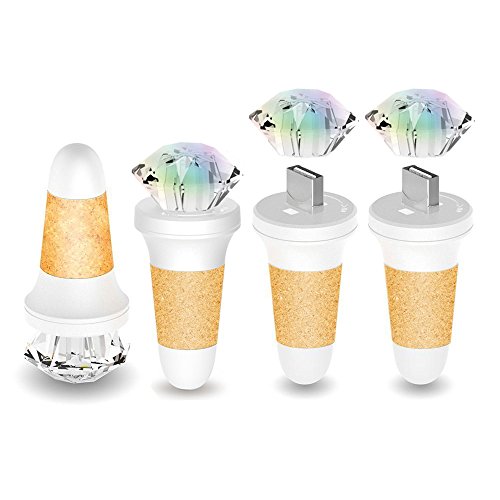 Wine Bottle Lights USB Rechargeable, 7 Color LED Cork Lights for Christmas Wedding Party