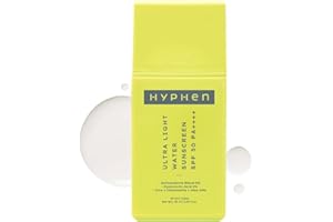 Hyphen All Skin 1% Hyaluronic Ultra Light Water Sunscreen Spf 50 Pa ++++|Broad Spectrum&Blue Light Protection|No White Cast|5