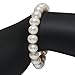 Sterling Silver Cultured Freshwater White Pearl Necklace Earrings Bracelet Set