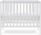 Obaby Bantam Space Saver Cot White Compact Baby Cot Adjustable Base view 5