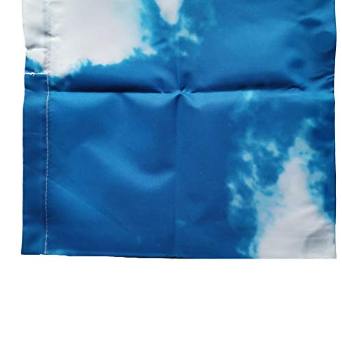Fluorescent Light Cover 4' x 2' feet (4 Pack; Blue Sky Cloud). Flame