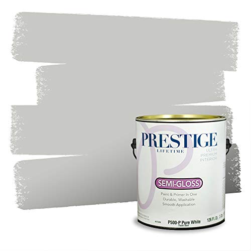 PRESTIGE Paints Interior Paint and Primer In One, 1-Gallon, Semi-Gloss, Compara…