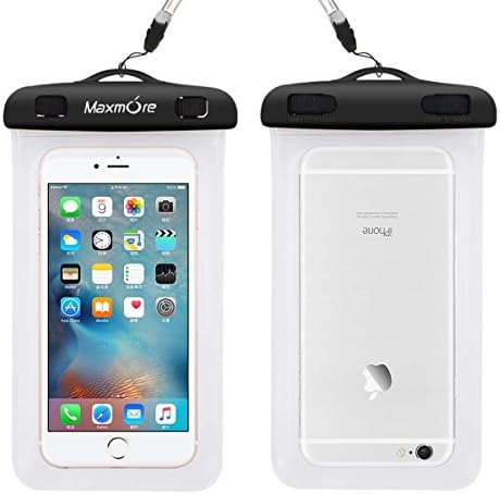 Universal Swimming Waterproof Smartphone Dry Bag Dirt Dustproof Case Pouch for Apple iPhone 6S/6/6S Plus,Samsung Galaxy S7/S6/Note/5/4, HTC LG Sony Nokia Motorola or Any up to 6.0" Diagonal Cellphone