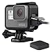 Frame Mount Housing Case for GoPro Hero 5/6 Black Action Camera and GoPro Hero 7 Black Cameras - Protective Case with Quick Release Buckle, Long Thumb Bolt Screw, and Lens Cap - Black primary