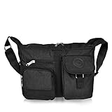 Vbiger Shoulder Bags Messenger Handbags Multi Pocket Waterproof Crossbody Bags