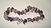1pc Natural Healing Crystal Amethyst Chip Gemstone 7 Inch Stretch Bracelet