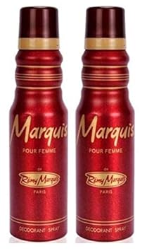 MARQUIS Red Deodorant Pack of 2