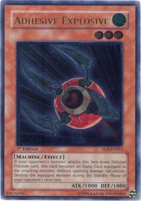 Yu-Gi-Oh! - Adhesive Explosive (SOI-EN011) - Shadow of Infinity - 1st Edition - Rare