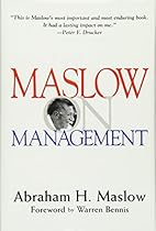 Maslow on Management Maslow on Management