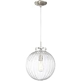 Meridian M70068BN Pendant, 1-Light 60 Watts, Brushed Nickel