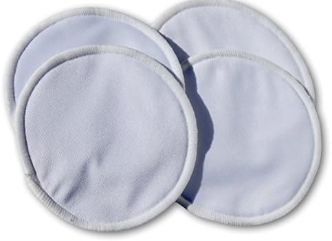 Washable Breastfeeding Nursing pads, Very Absorbent and Soft, Set of 5