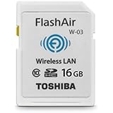 Toshiba Flash Air III Wireless SD Memory Card 16GB (PFW016U-1CCW)