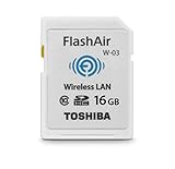 Toshiba Flash Air III Wireless SD Memory Card 16GB (PFW016U-1CCW)